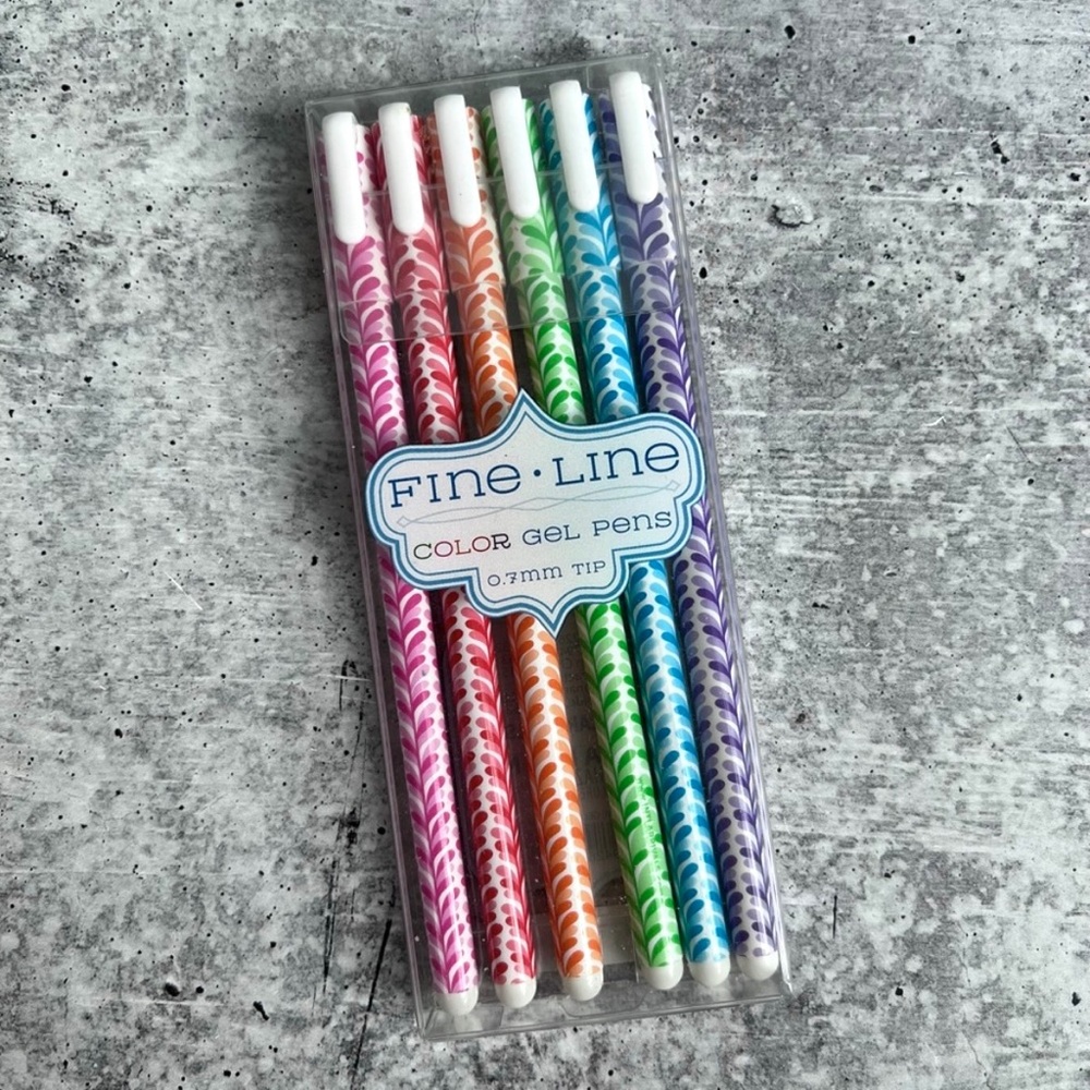 Ooly Fine Line Color Gel Pens